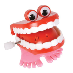 1.75" CHATTER TEETH WITH EYES - LLB Toys