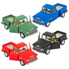 5" DIE-CAST 1955 CHEVY STEPSIDE PICK UP LLB Car Toys