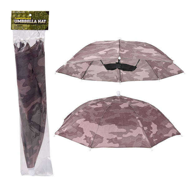 Camouflage Umbrella Hat 20