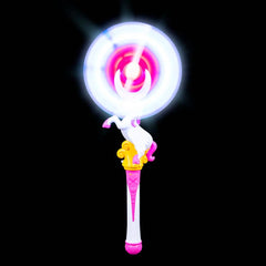 15" LIGHT-UP UNICORN SPINNING WAND LLB Light-up Toys