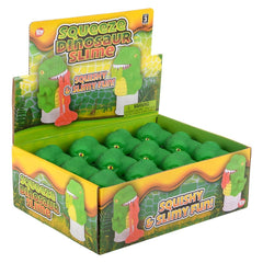 3" SQUEEZE DINOSAUR SLIME LLB Slime & Putty