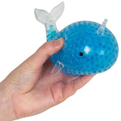 5" LIGHT-UP SQUEEZY BEAD NARWHAL LLB Light-up Toys