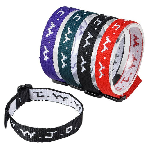 W.W.J.D. WEBBING BRACELET - LLB Toys