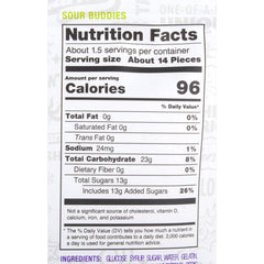 Freeze Dried Sour Buddies 1.5oz - LLB Toys