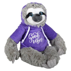 15.5" SLOTH WITH HOODIE LLB Plush Toys