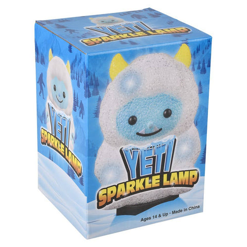 7.5" Sparkle Yeti Lamp - LLB Toys