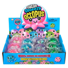 2.5" Squeezy Sugar Octopus - LLB Toys
