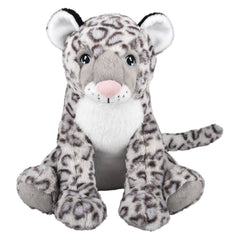 14" Snow Leopard Plush