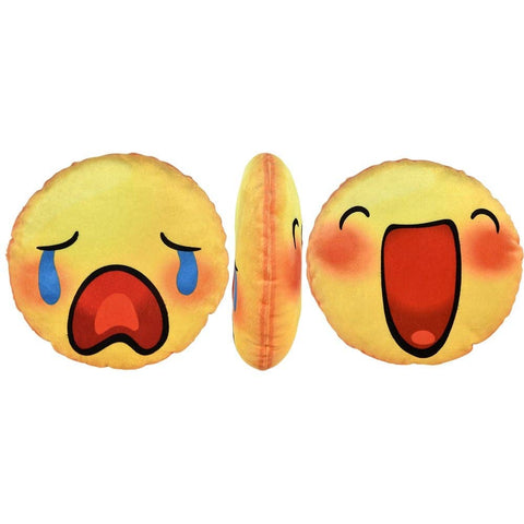 7.5" Face Emoji Plush Toy - LLB Toys