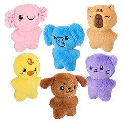 6" Assorted Mink Animals - LLB Toys