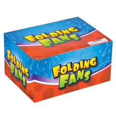 10" FOLDING FAN ASSORTMENT LLB kids toys