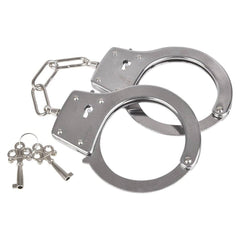10" WILD WEST DIECAST METAL HANDCUFFS LLB kids toys