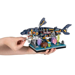 Mechanical Shark Building Block Set 499pc - LLB Toys