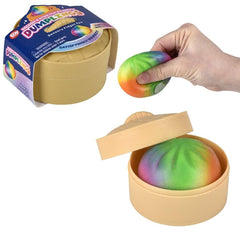 2" Squish And Stretch Rainbow Surprise Dumplings