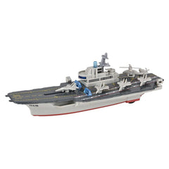 8.5" Diecast  Air Craft Carrier-Light And Sound - LLB Toys