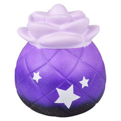 JUMBO SQUISH PINEAPPLE GALAXY MIX 10" LLB Squishy Toys