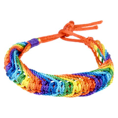 7" Rainbow Chunky Friendship Bracelet - LLB Toys