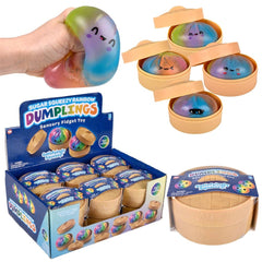3" Sugar Squeezy Rainbow Surprise Dumplings - LLB Toys