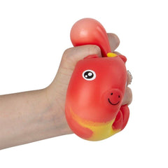 4" Squish And Stretch Dinosaur 12ct - LLB Toys