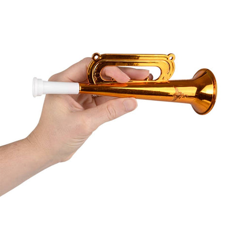 St.Patrick's Day Metallic Trumpet 7" - LLB Toys
