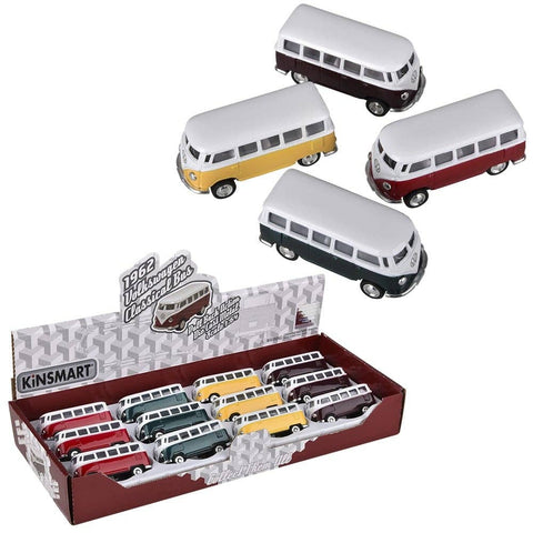 2.5" Diecast  1962 VW Classic Bus - LLB Toys