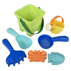 Sand Bucket And 6pc Tool Set - LLB Toys