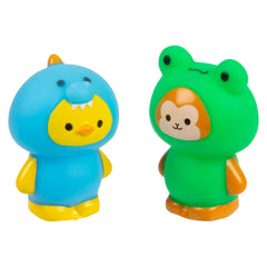 2" Rubber Kawaii Dressed Animals - LLB Toys