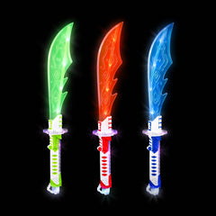 25" Light-Up Space Pirate Sword- LLB Toys