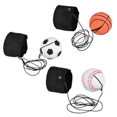 2.25" Sports Wrist Band Return Ball- Carded - LLB Toys