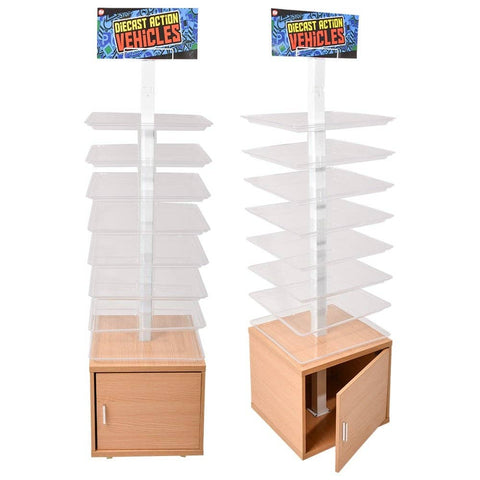 DISPLAY UNIT FOR TOY VEHICLES 67" LLB Car Toys