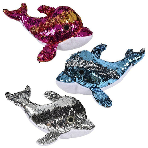 10" SEQUIN DOLPHIN LLB kids toys