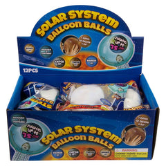 Solar System Balloon Ball 12ct - LLB Toys