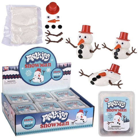 Melting Snowman LLB Slime & Putty Christmas