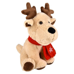 10" Festive Reindeer Plush - LLB Toys