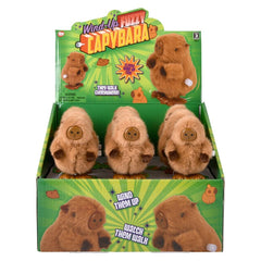 3.33" Wind-Up Fuzzy Capybara 24ct - LLB Toys