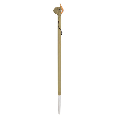 48" WOODEN ELEPHANT WALKING STICK LLB kids toys