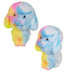 2.75" Sticky Rainbow Poodle 12ct - LLB Toys