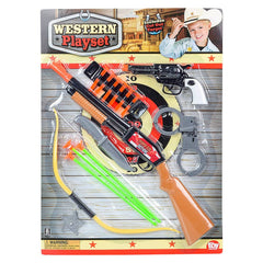 COWBOY WILD WEST PLAY SET 6 PIECES LLB kids toys