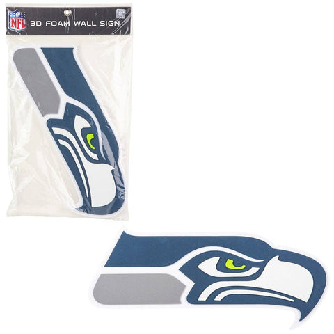 Fanfave 20" Seattle Seahawks 3D Foam Sign LLB kids toys