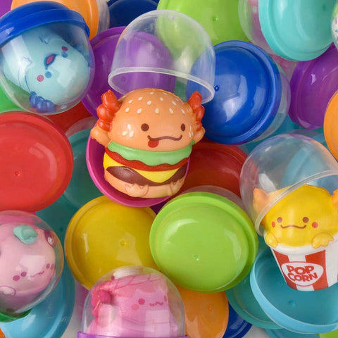 Micro Squish Axolotl Foodie Friends In 2" Capsule - LLB Toys