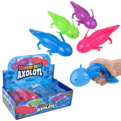 7.5" Squeezy Bead Axolotl 12ct - LLB Toys