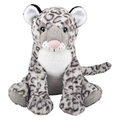 14" Snow Leopard Plush - LLB Toys