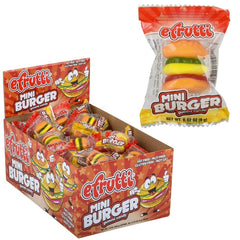 Gummi Burger 60ct Display #3 Gummy Candy - LLB Toys