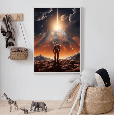 Explorer Summit Sunrise Canvas Wall Art Print