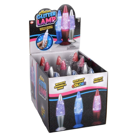 7" NOVELTY GLITTER LAMP LLB kids toys