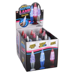 7" NOVELTY GLITTER LAMP LLB kids toys