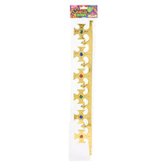 GOLD JEWELED CROWN LLB Hats & Accessories