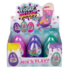4.75" Fidget Slime Egg 6ct - LLB Toys