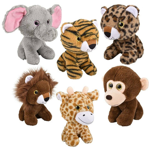 10″ Jungle Assortment LLB Plush Toys