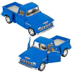5" DIE-CAST 1955 CHEVY STEPSIDE PICK UP LLB Car Toys
